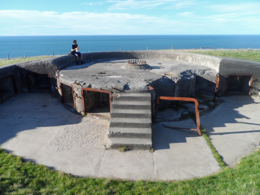 free attraction WWII bunkers at godley head