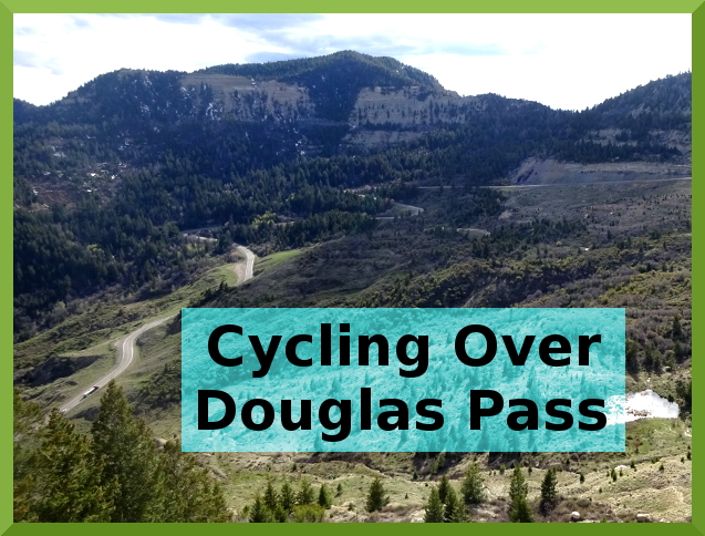 cycling over Douglas Pass, Colorado