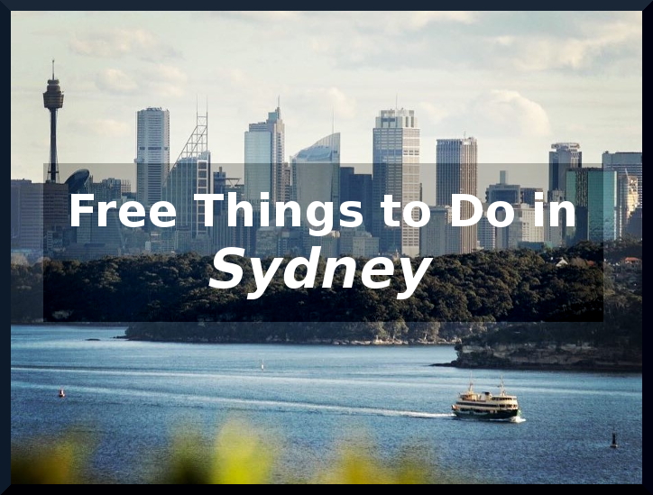 Free Things to Do in Sydney