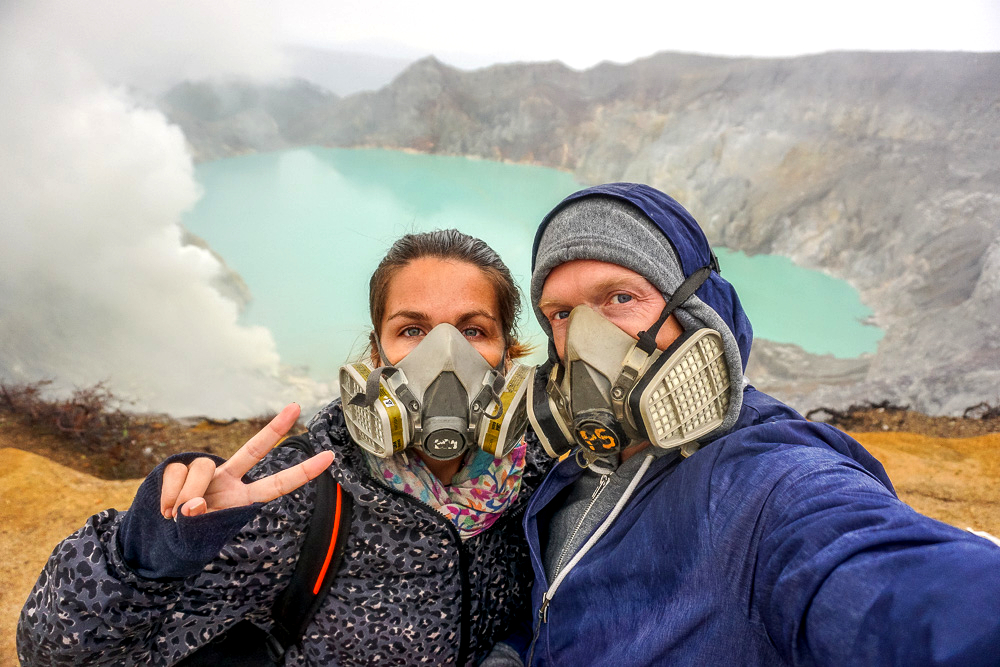 Witnessing the Blue Lava of Mount Ijen by Finding Beyond