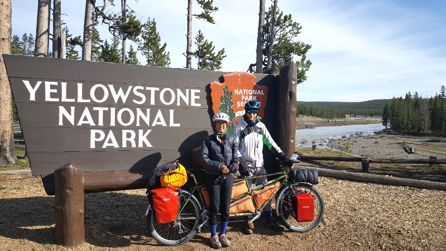 lifelong vagabonds spending money to get into Yellowstone National Park